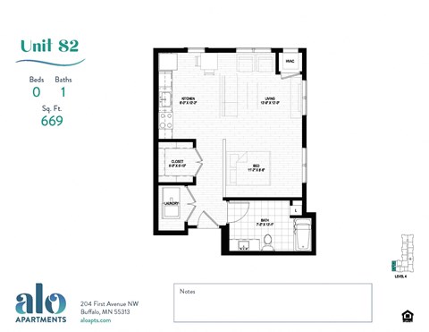 204 1st Avenue NW Studio-3 Beds Apartment, Affordable for Rent - Photo Gallery 16